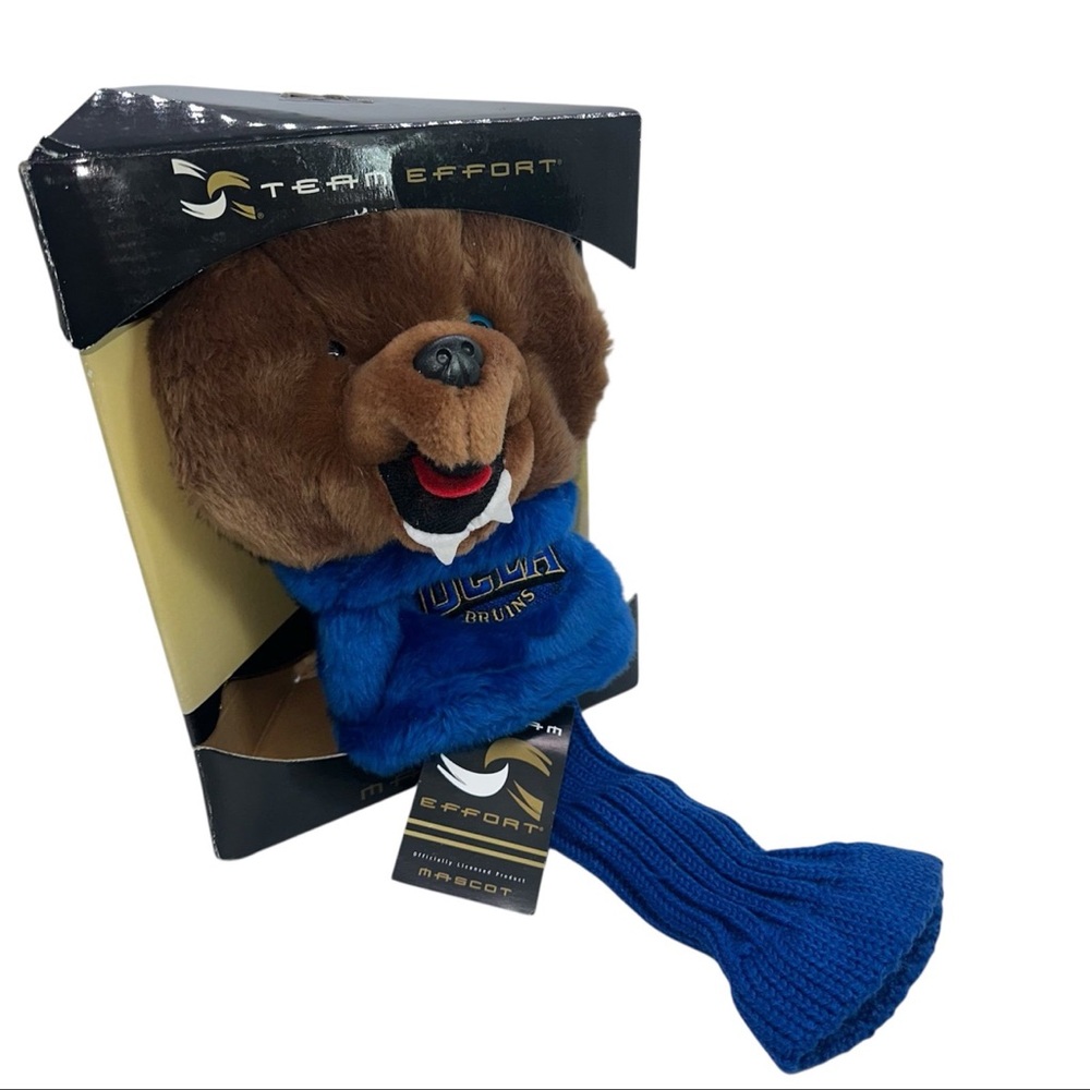 Team Effort Golf Head Cover Brand New UCLA Bruins Mascot Bear